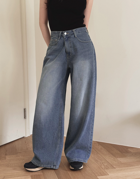 [SLOWAND] # SLOWMADE GPT Wide Denim Pants