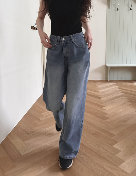 [SLOWAND] # SLOWMADE GPT Wide Denim Pants