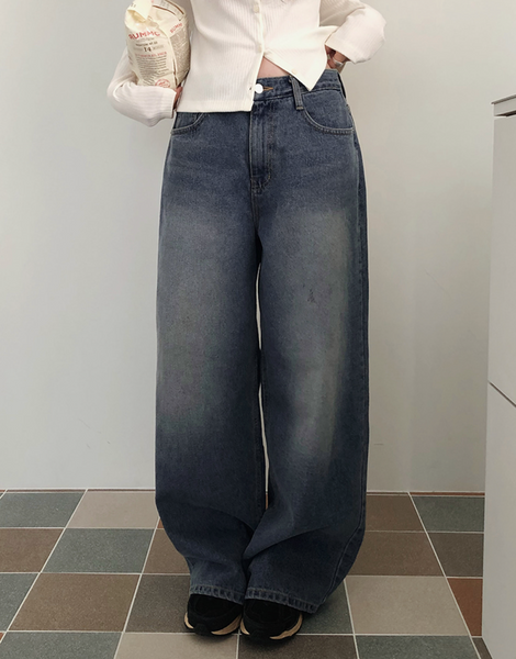 [SLOWAND] # SLOWMADE GPT Wide Denim Pants