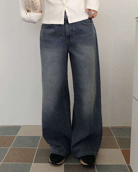 [SLOWAND] # SLOWMADE GPT Wide Denim Pants