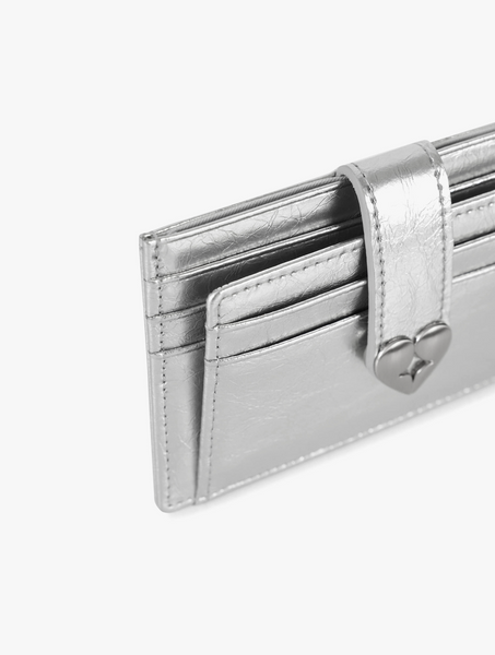 [fennec] HEARTY BRIDGE POCKET - SILVER