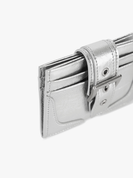 [fennec] BUCKLE BRIDGE POCKET - SILVER