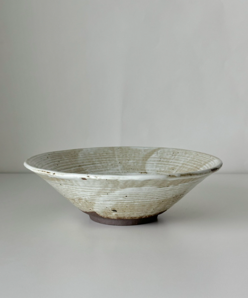 [sosoyoolee] Beige V Pasta Salad Bowl 20cm