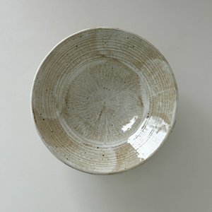 [sosoyoolee] Beige V Pasta Salad Bowl 20cm