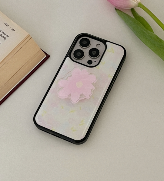 [Mademoment] Blossom Flower Pattern Bumper Case