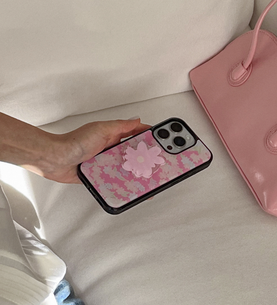[Mademoment] Blossom Flower Pattern Bumper Case