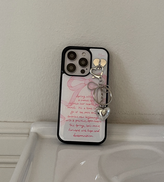 [Mademoment] Spring Lettering Bumper Case