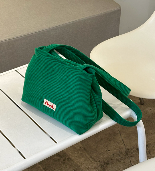 [Ossl] Fizzy Corduroy Shoulder Mini Bag