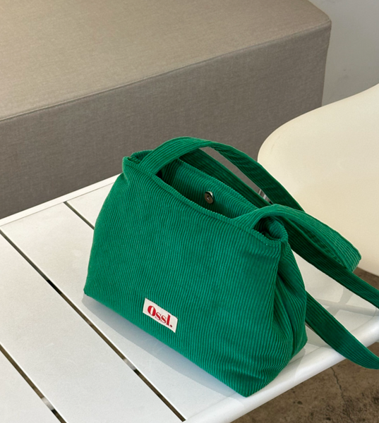 [Ossl] Fizzy Corduroy Shoulder Mini Bag