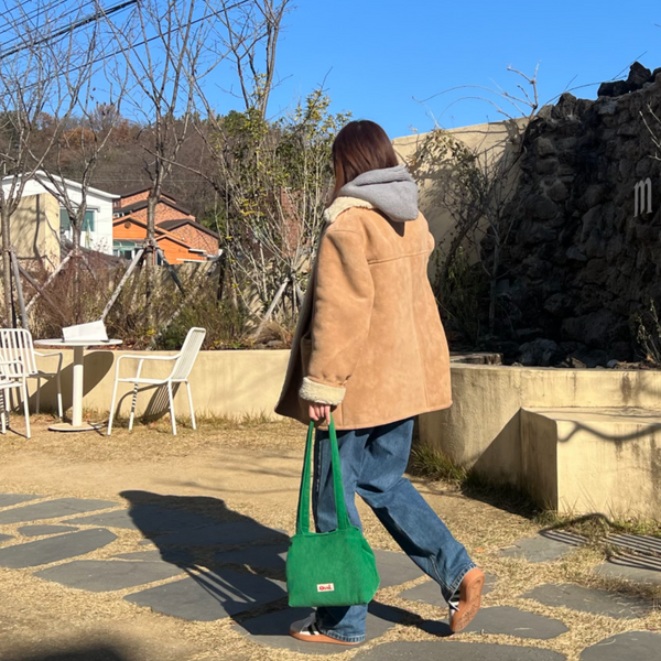 [Ossl] Fizzy Corduroy Shoulder Mini Bag