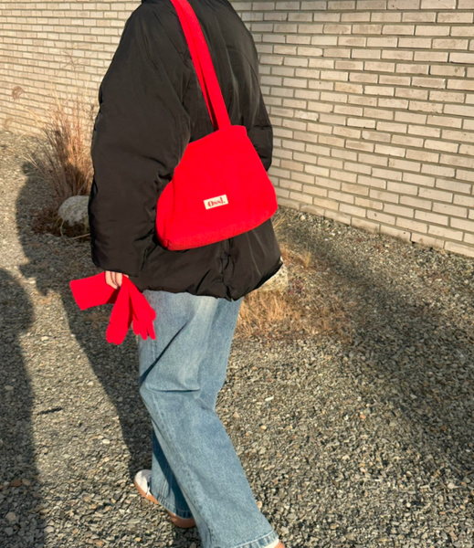 [Ossl] Fizzy Corduroy Shoulder Mini Bag