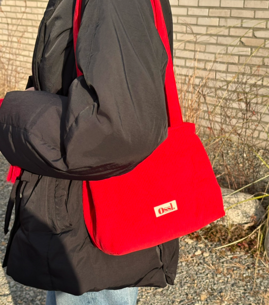 [Ossl] Fizzy Corduroy Shoulder Mini Bag