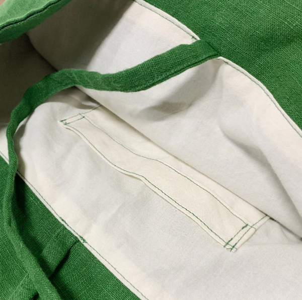 [Ossl] Linen / Corduroy Shoulder & Cross Bag