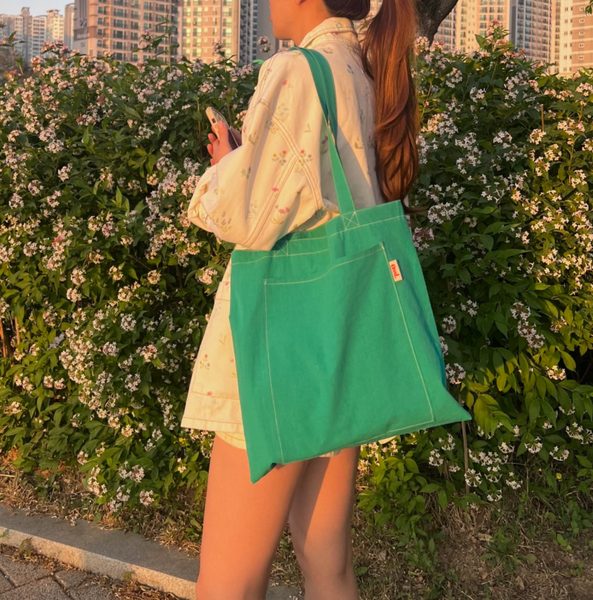 [Ossl] Square Stitch Eco Bag