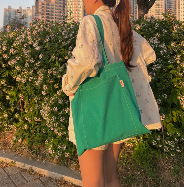 [Ossl] Square Stitch Eco Bag