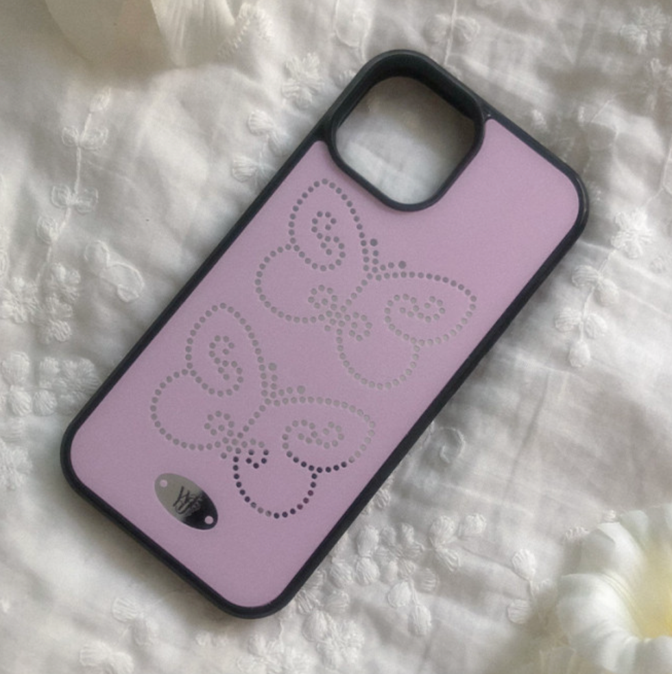 [WATERJEAN] Butterfly Bumper Case