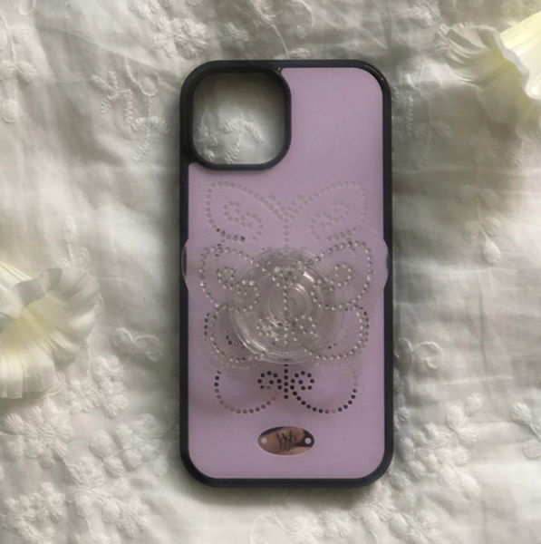 [WATERJEAN] Butterfly Bumper Case