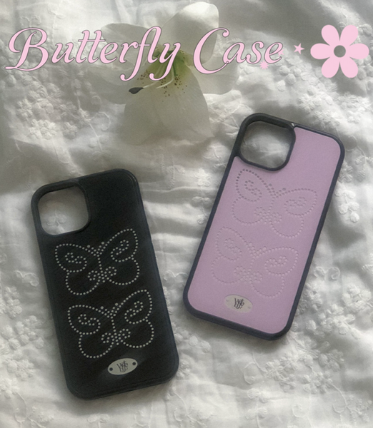 [WATERJEAN] Butterfly Bumper Case
