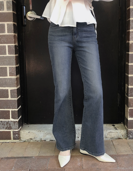 [SLOWAND] # SLOWMADE Hidden Banding Semi-Bootcut Pants