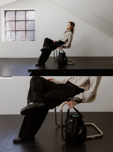 [omnipotent] Clé de bucket bag Black