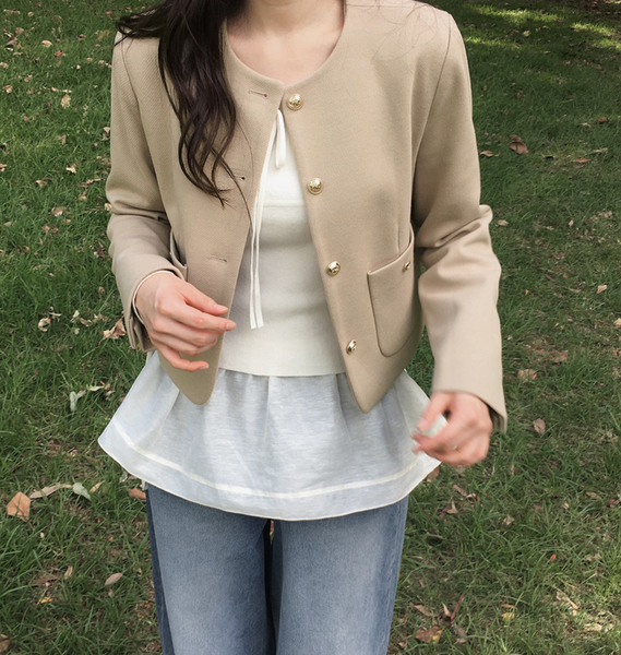 [SLOWAND] # SLOWMADE Ballerina Slim-Fit Ribbon Knitwear