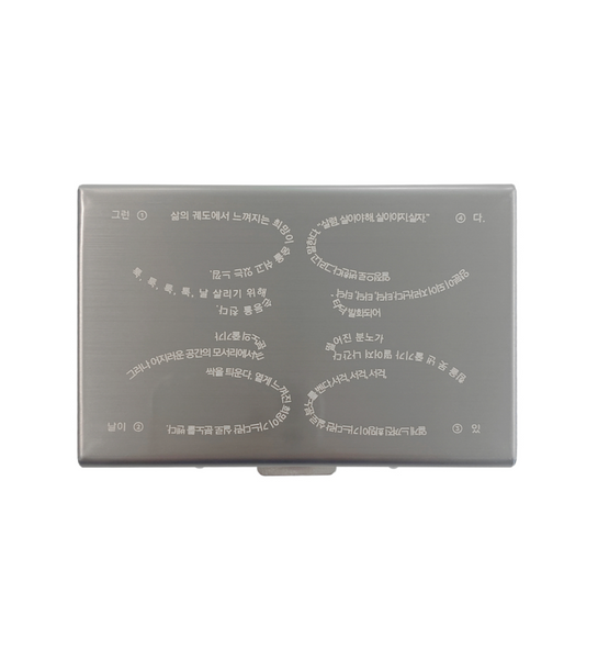 [GODASHIN] Flower Of Anger Accordion Wallet