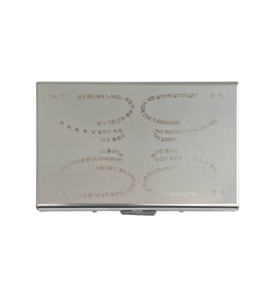 [GODASHIN] Flower Of Anger Accordion Wallet