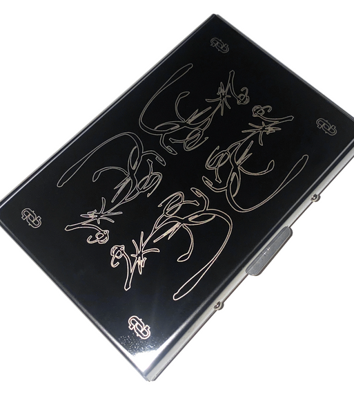 [GODASHIN] Flower Of Anger Accordion Wallet