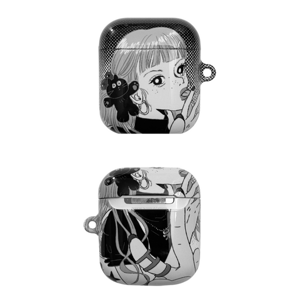 [GODASHIN] Cats Girl Airpods Case