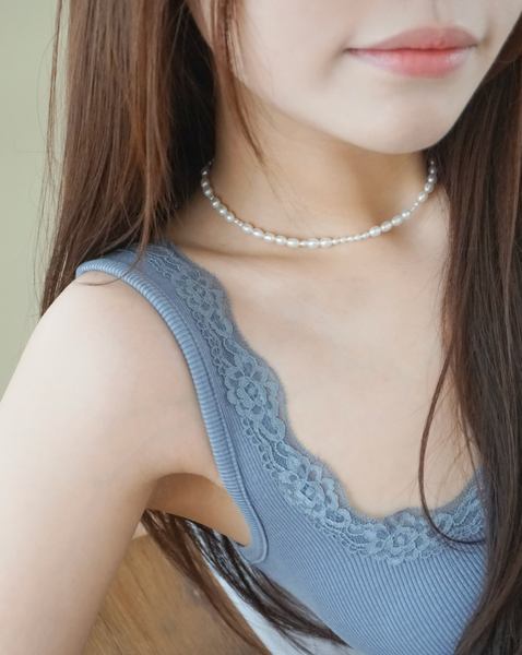 [PAIR OF LOVE] TEARS OF FAIRY PEARL NECKLACE