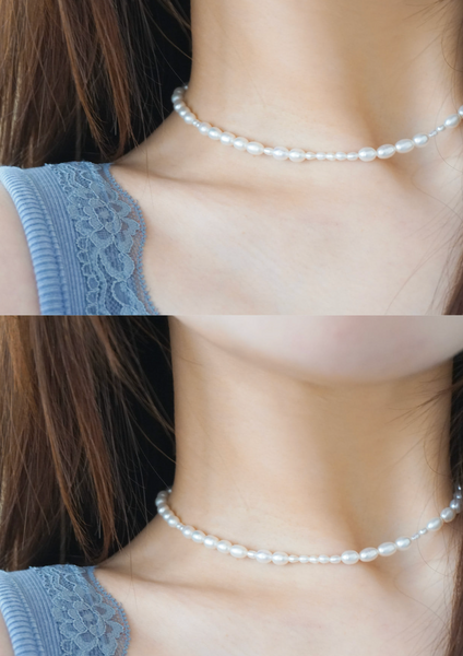 [PAIR OF LOVE] TEARS OF FAIRY PEARL NECKLACE