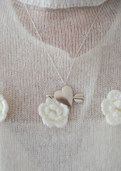 [PAIR OF LOVE] CUPID HEART NECKLACE