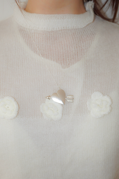 [PAIR OF LOVE] CUPID HEART NECKLACE
