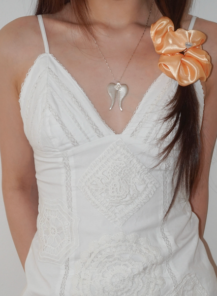 [PAIR OF LOVE] FAIRY WINGS ROSE NECKLACE