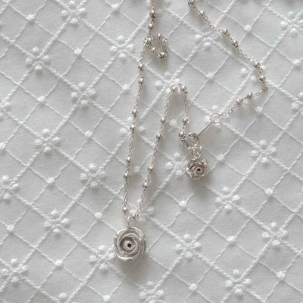 [PAIR OF LOVE] ANGEL ROSE ROSE NECKLACE
