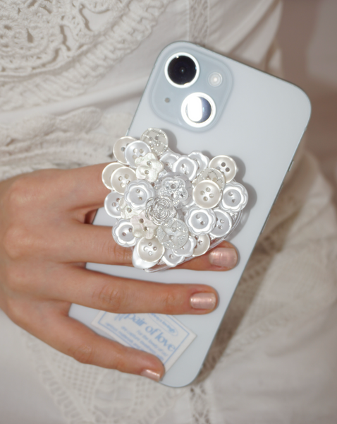 [PAIR OF LOVE] VINTAGE BOTTON HEART TOK