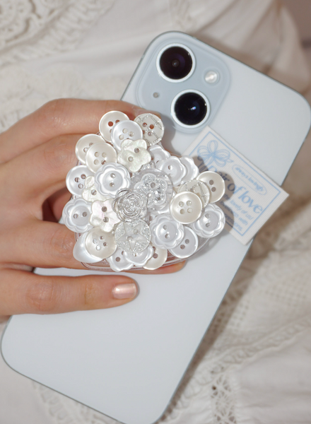 [PAIR OF LOVE] VINTAGE BOTTON HEART TOK