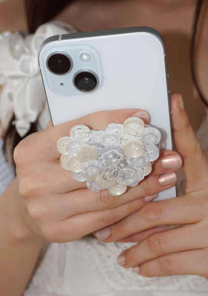 [PAIR OF LOVE] VINTAGE BOTTON HEART TOK