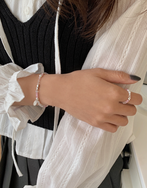 [SOYE PI-NE] April Love Freshwater Pearl Bracelet