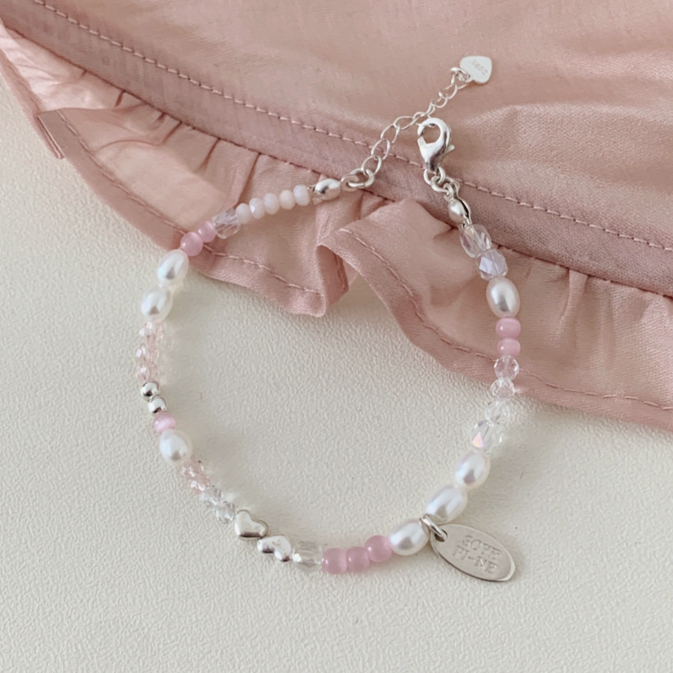 [SOYE PI-NE] April Love Freshwater Pearl Bracelet