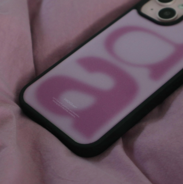 [hioo.kr] AA Milky Epoxy Case Pink