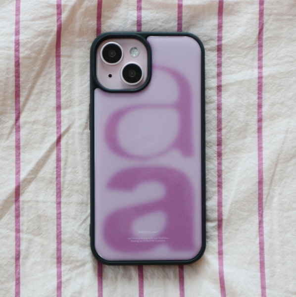 [hioo.kr] AA Milky Epoxy Case Pink