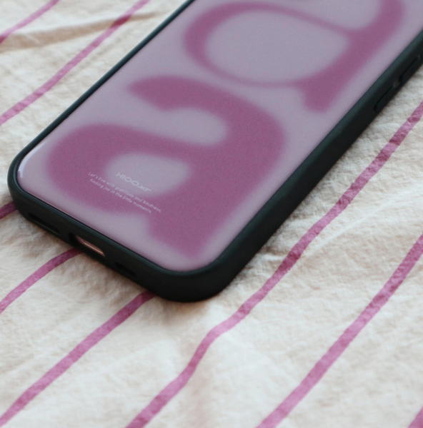[hioo.kr] AA Milky Epoxy Case Pink