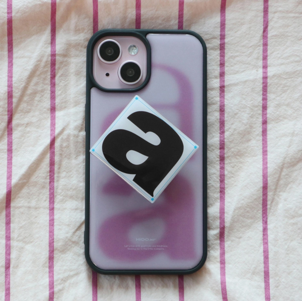 [hioo.kr] AA Milky Epoxy Case Pink