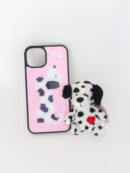 [KEZIM VILLAGE] PUPPY PINK Glass Bumper / MagSafe Case