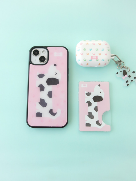 [KEZIM VILLAGE] PUPPY PINK Glass Bumper / MagSafe Case