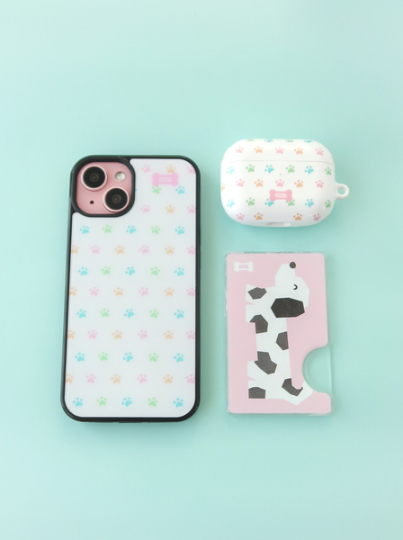 [KEZIM VILLAGE] PUPPY STEP Glass Bumper / MagSafe Case