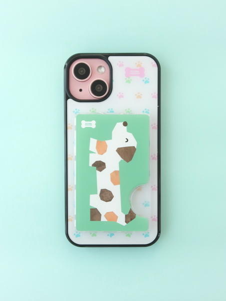 [KEZIM VILLAGE] PUPPY STEP Glass Bumper / MagSafe Case