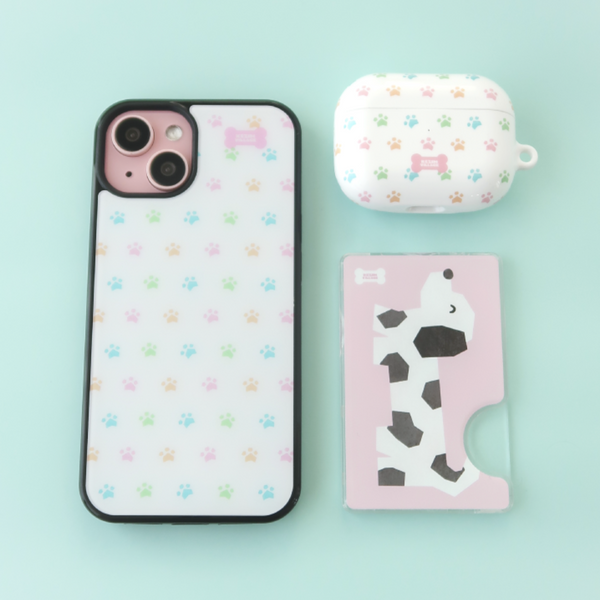 [KEZIM VILLAGE] PUPPY STEP Glass Bumper / MagSafe Case