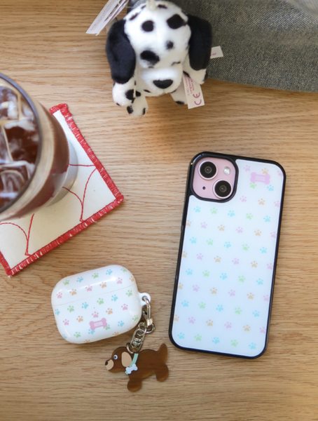 [KEZIM VILLAGE] PUPPY STEP Glass Bumper / MagSafe Case